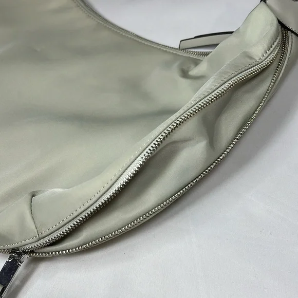 Calvin Klein Beige Canvas Crossbody Bag Purse w Guitar Strap - Picture 5 of 9